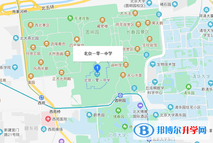 北京一零一中學(xué)國際部地址在哪里